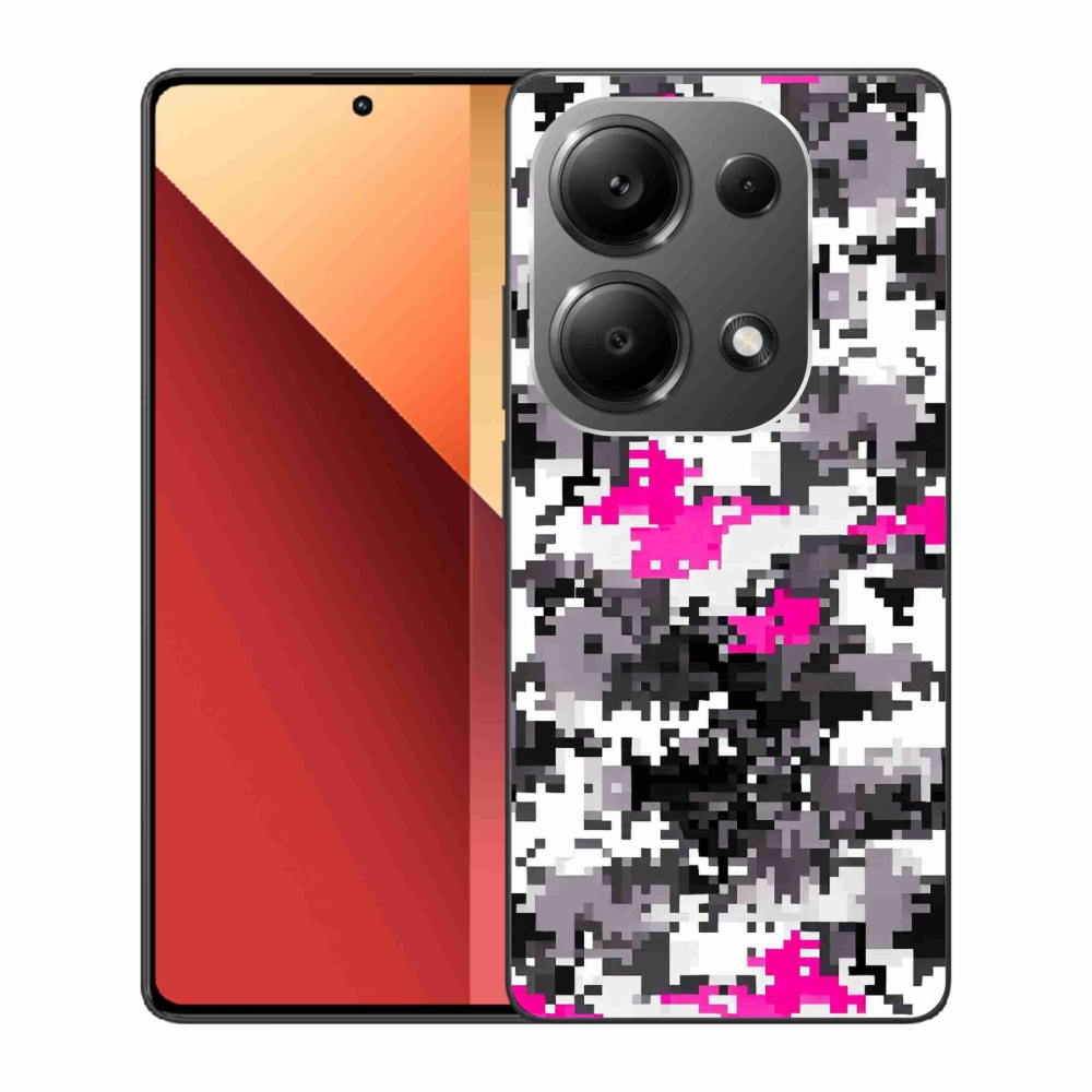 Gél borítás mmCase a Xiaomi Redmi Note 13 Pro 4G/Poco M6 Pro számára - álcázó minta 4