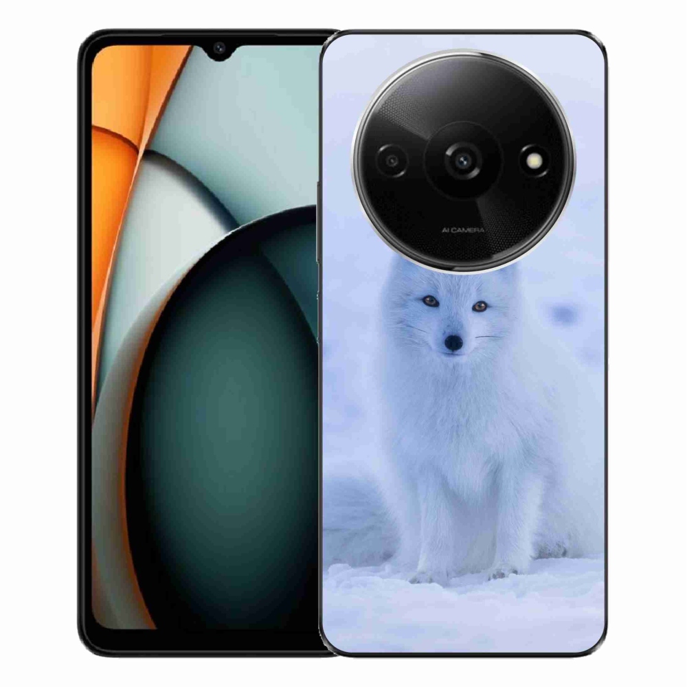 Gél borítás mmCase a Xiaomi Redmi A3 készülékhez - polár róka