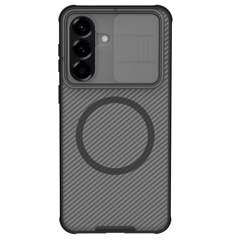 Nillkin CamShield PRO mágneses hátlap Samsung Galaxy A57 átlátszó fekete