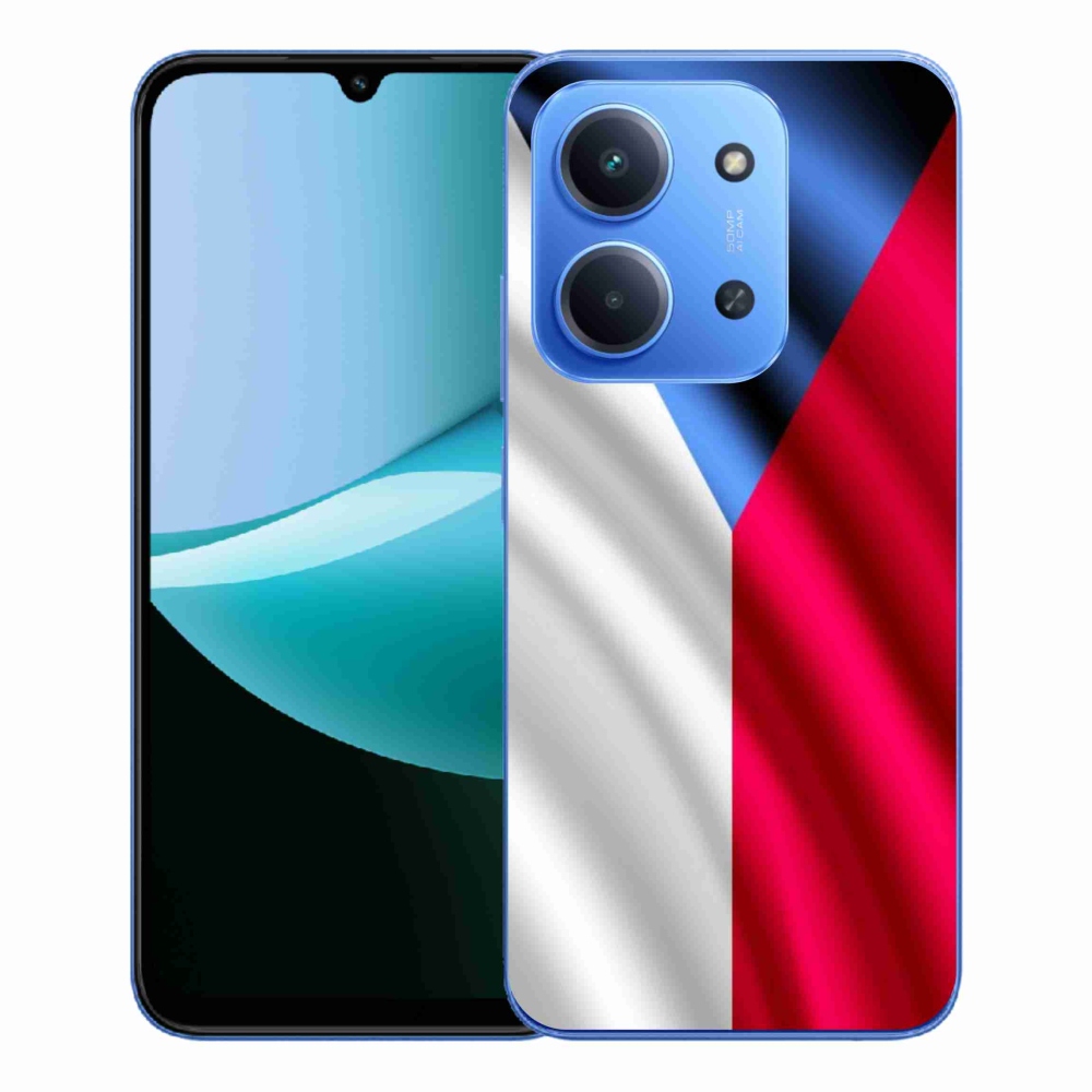 Gél borítás mmCase a Xiaomi Redmi 15C 4G/5G (173mm) - cseh zászlóhoz