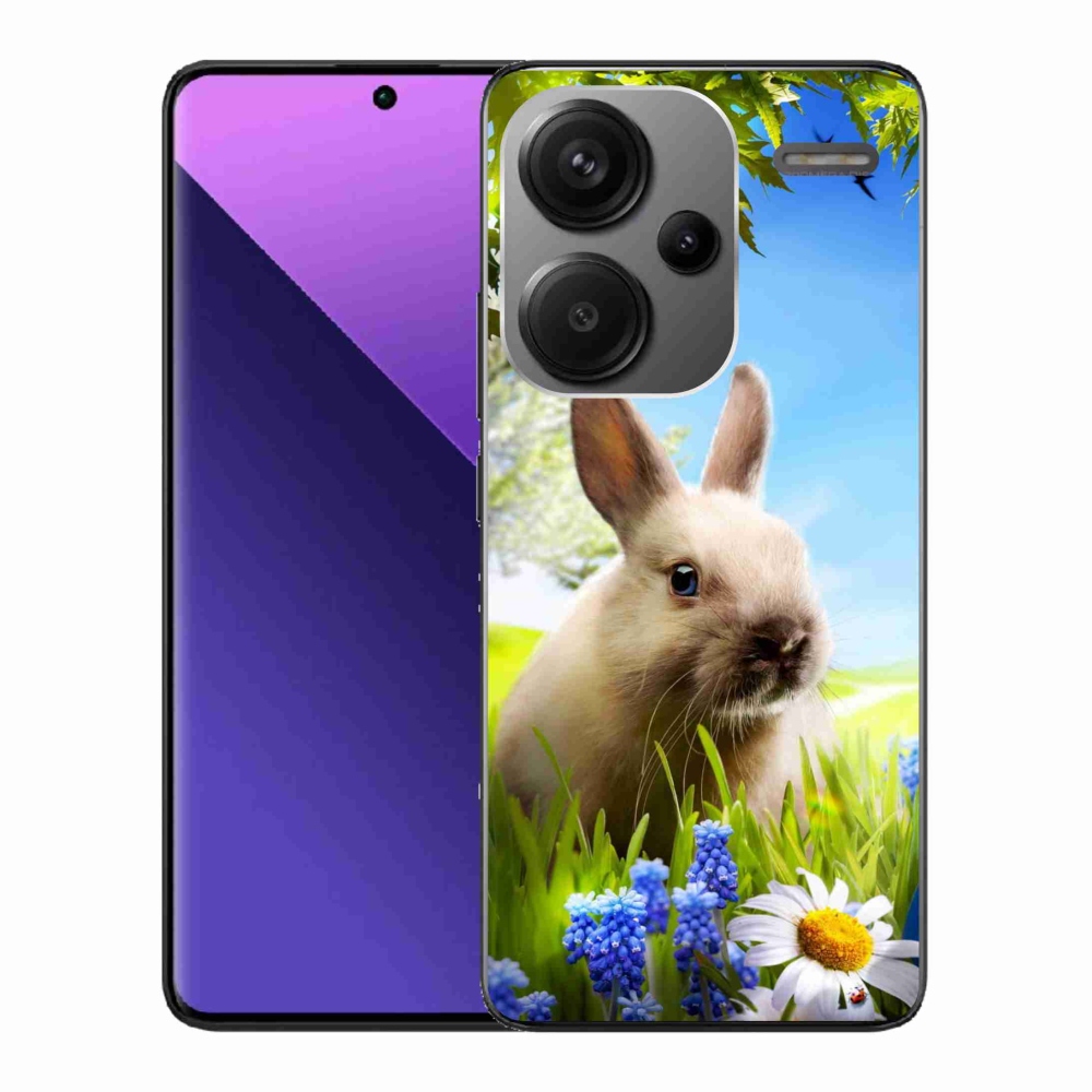 Gél borítás mmCase a Xiaomi Redmi Note 13 Pro+ 5G számára - nyuszi