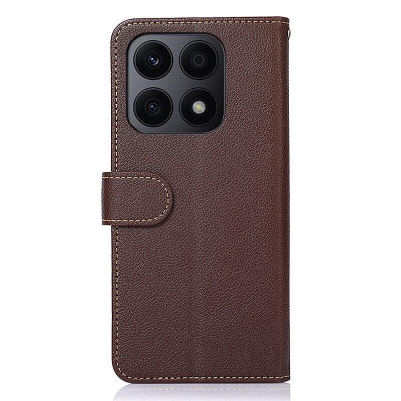 KHAZ könyvtáska Honor X8a - barna/kék