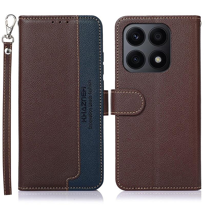 KHAZ könyvtáska Honor X8a - barna/kék