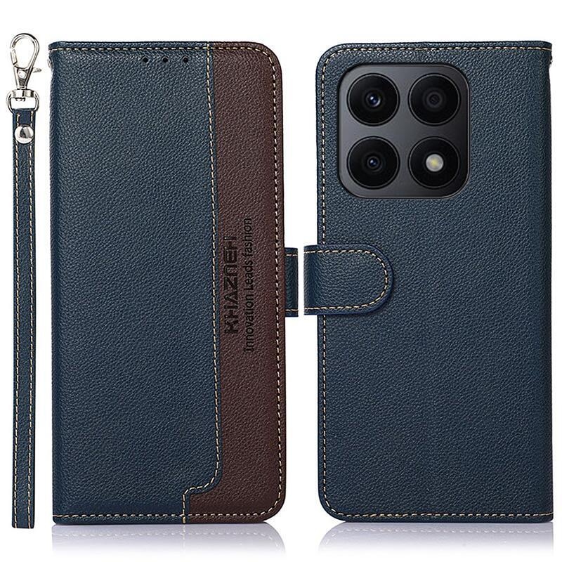 KHAZ könyvtáska Honor X8a - kék/barna