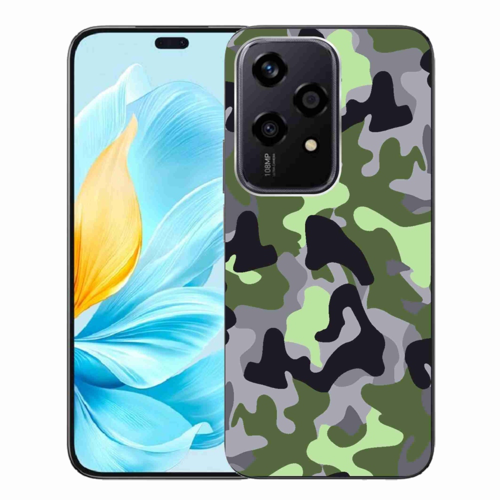 Zselés borítás mmCase a Honor 200 Lite 5G számára - álcázó minta 7