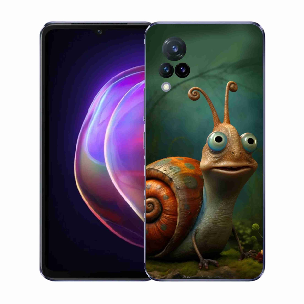 Gél borítás mmCase a Vivo V21 4G/5G készülékhez - csiga