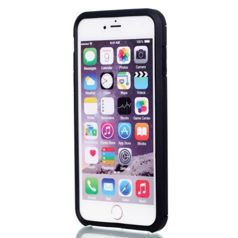 Kick 2in1 tartós tok iPhone 6 Plus és 6s Plus készülékhez - fekete