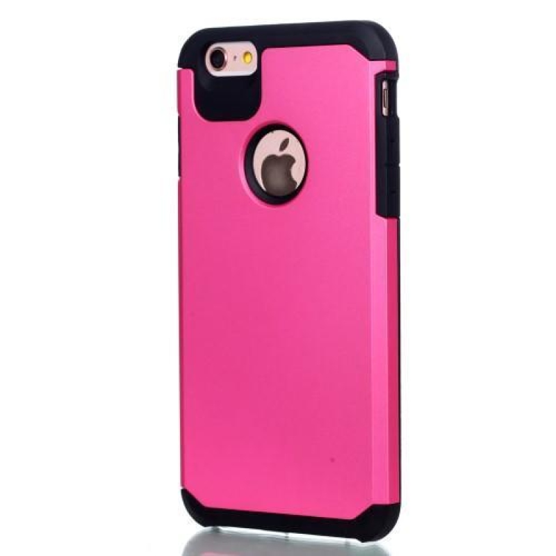 Kick 2in1 tartós tok iPhone 6 Plus és 6s Plus készülékhez - rózsaszínű