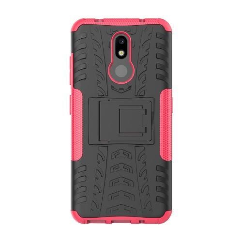 Kick hibrid tartós mobiltáska Nokia 3.2 - rózsaszínű