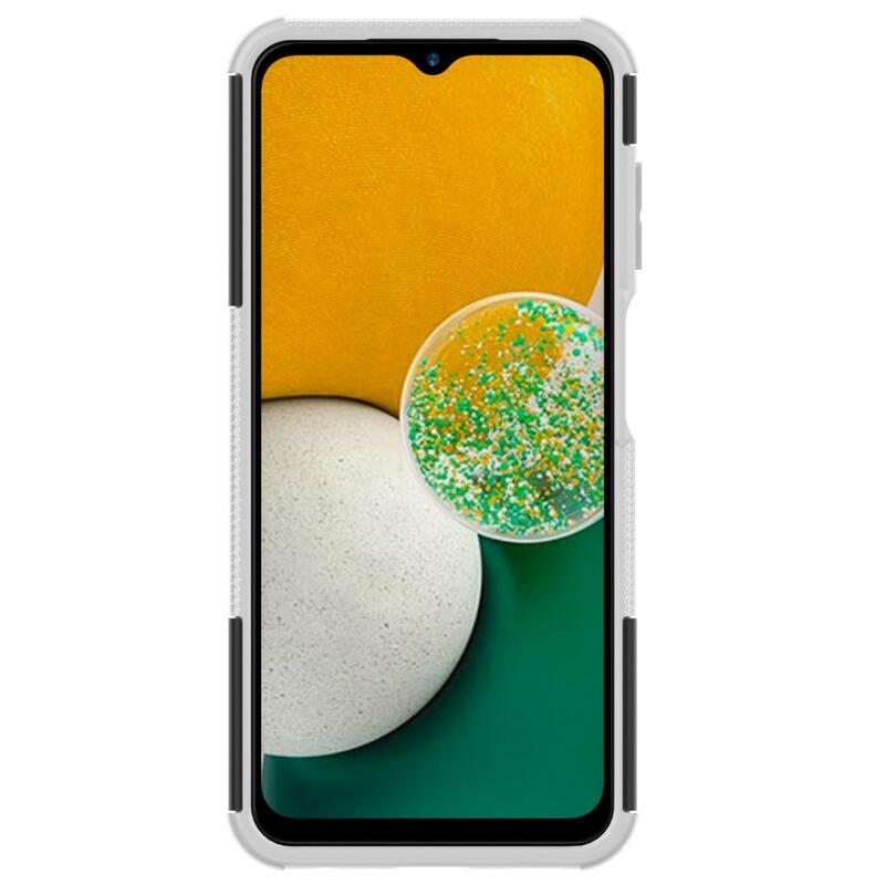 Kick tartós hibrid borítás Samsung Galaxy A13 4G készülékhez - fehér