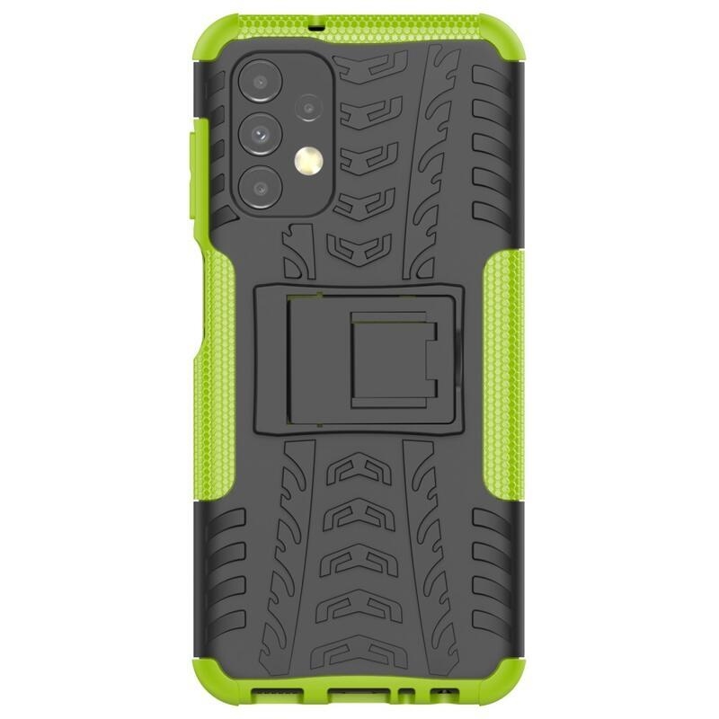 Kick tartós hibrid borítás Samsung Galaxy A13 4G készülékhez - zöld