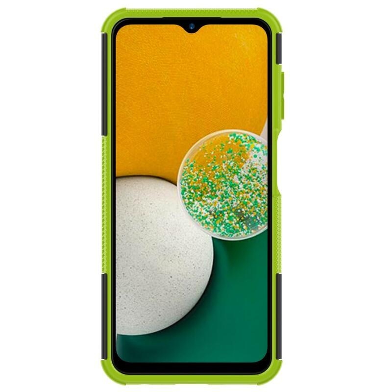 Kick tartós hibrid borítás Samsung Galaxy A13 4G készülékhez - zöld