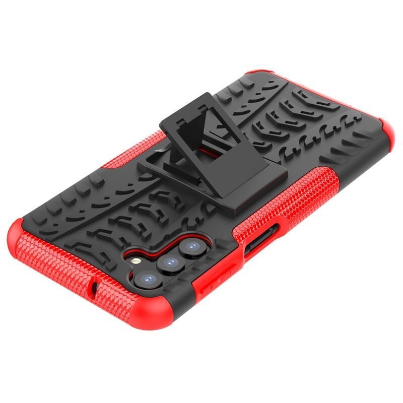 Rúgásálló hibrid borítás Samsung Galaxy A13 5G/Galaxy A04s (164,7 x 76,7 x 9,1 mm) - piros