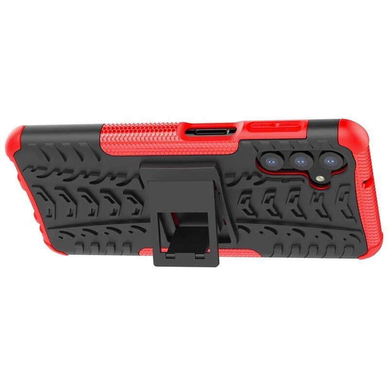 Rúgásálló hibrid borítás Samsung Galaxy A13 5G/Galaxy A04s (164,7 x 76,7 x 9,1 mm) - piros