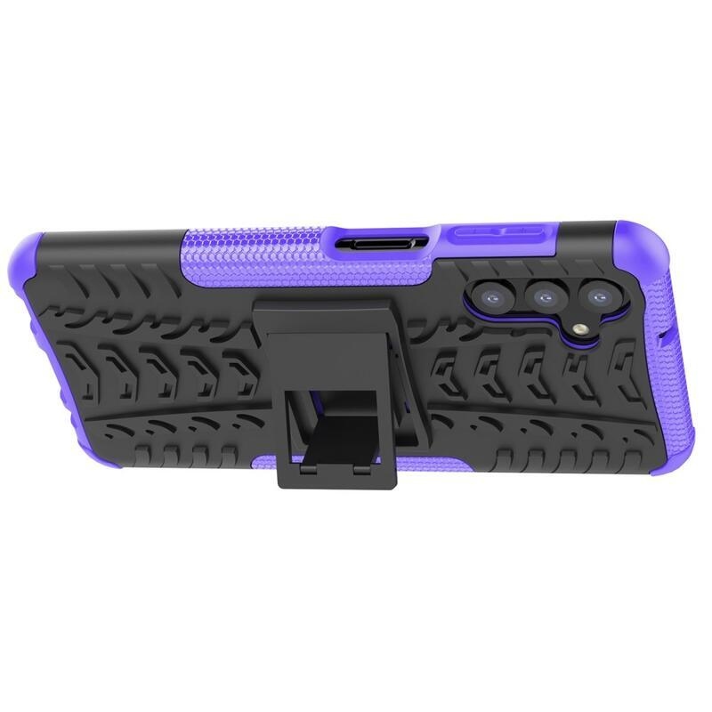 Rúgásálló hibrid borítás Samsung Galaxy A13 5G/Galaxy A04s (164,7 x 76,7 x 9,1 mm) - lila