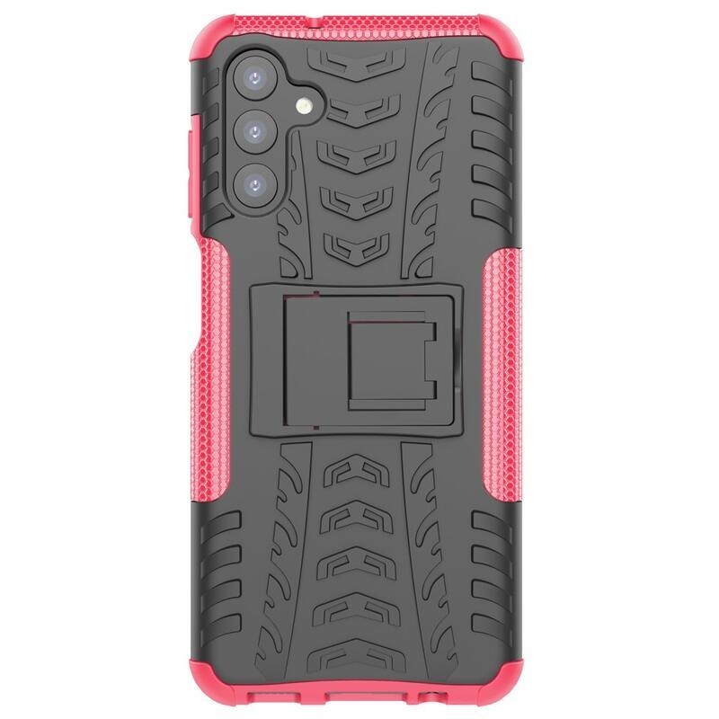 Rúgásálló hibrid borítás Samsung Galaxy A13 5G/Galaxy A04s (164.7 x 76.7 x 9.1 mm) - rózsaszínű