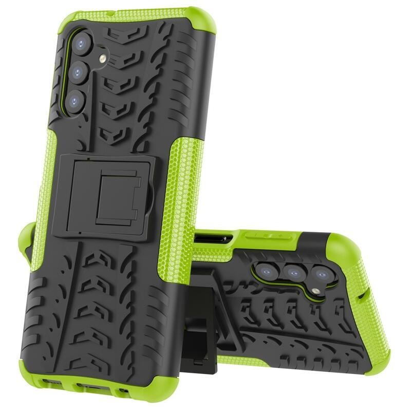 Rúgásálló hibrid borítás Samsung Galaxy A13 5G/Galaxy A04s (164,7 x 76,7 x 9,1 mm) - zöld színű