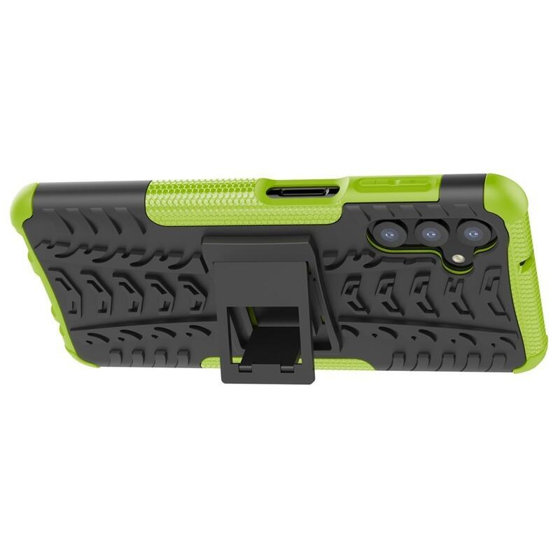 Rúgásálló hibrid borítás Samsung Galaxy A13 5G/Galaxy A04s (164,7 x 76,7 x 9,1 mm) - zöld színű