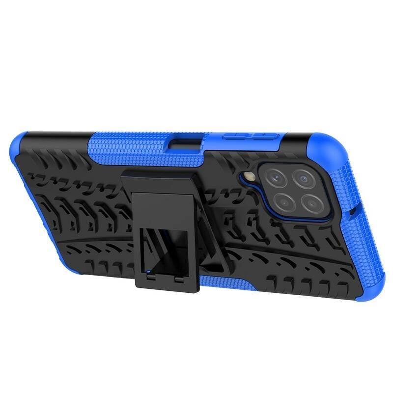 Kick tartós hibrid borítás Samsung Galaxy A22 4G készülékhez - kék