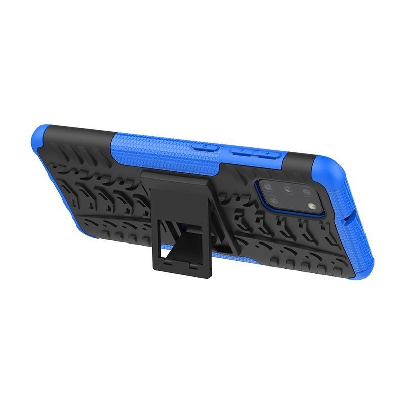 Kick tartós hibrid borítás Samsung Galaxy A31 készülékhez - kék