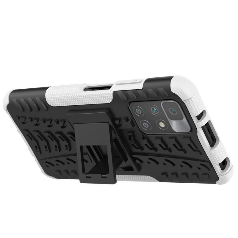 Kick tartós hibrid borítás Xiaomi Redmi 10/Redmi 10 (2022) - fehér