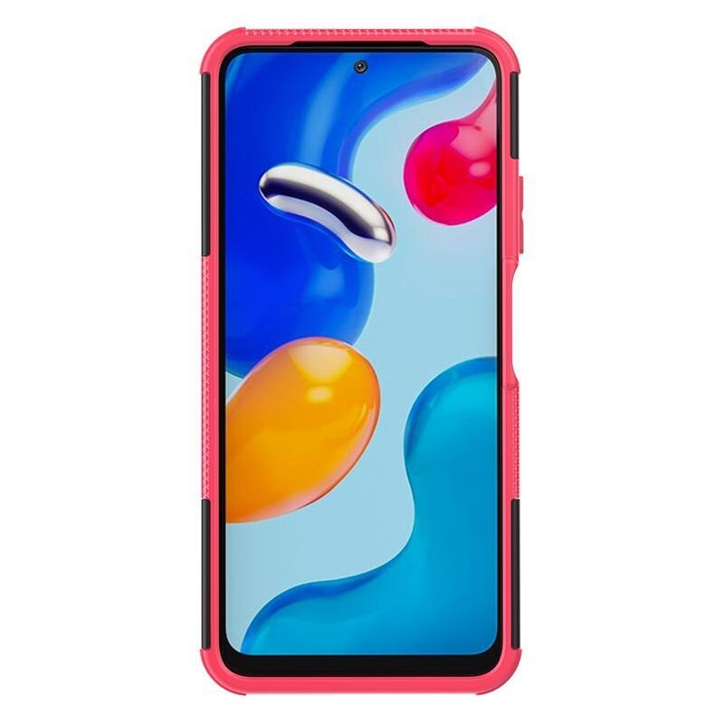 Kick tartós hibrid borítás a Xiaomi Redmi Note 11 4G/Note 11S 4G készülékhez - rózsaszínű