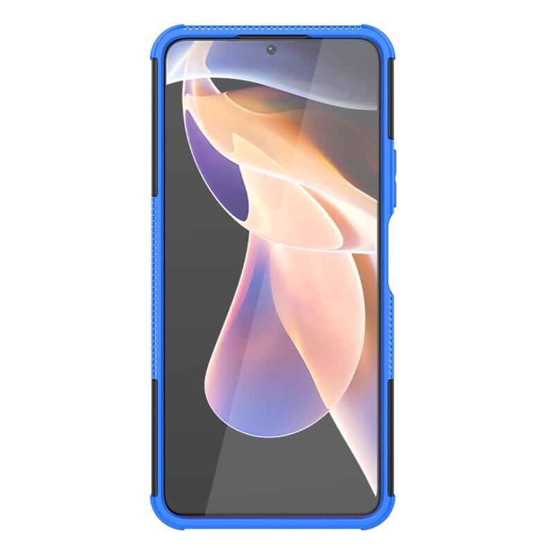 Kick tartós hibrid borító Xiaomi Redmi Note 11 Pro+ 5G - kék