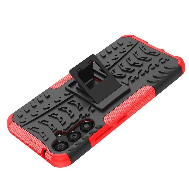 Rúgásálló hibrid borítás Samsung Galaxy A34 5G készülékhez - piros