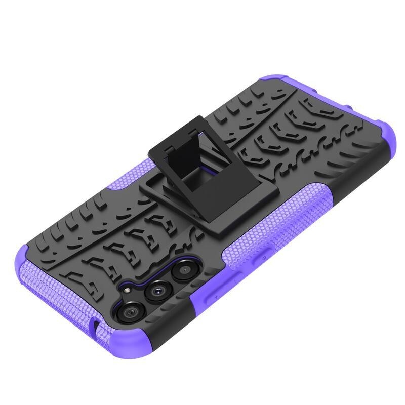 Rúgásálló hibrid borítás Samsung Galaxy A34 5G készülékhez - lila