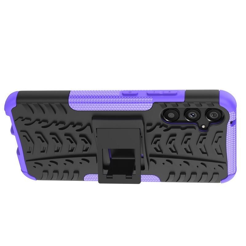 Rúgásálló hibrid borítás Samsung Galaxy A34 5G készülékhez - lila