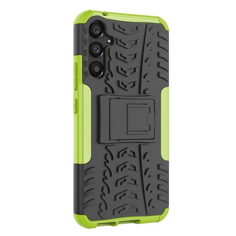 Rúgásálló hibrid borítás Samsung Galaxy A34 5G készülékhez - zöld