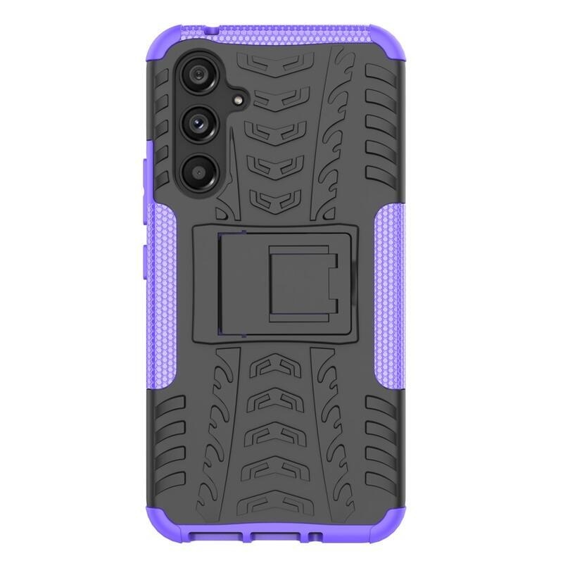 Rúgásálló hibrid borítás Samsung Galaxy A54 5G készülékhez - lila