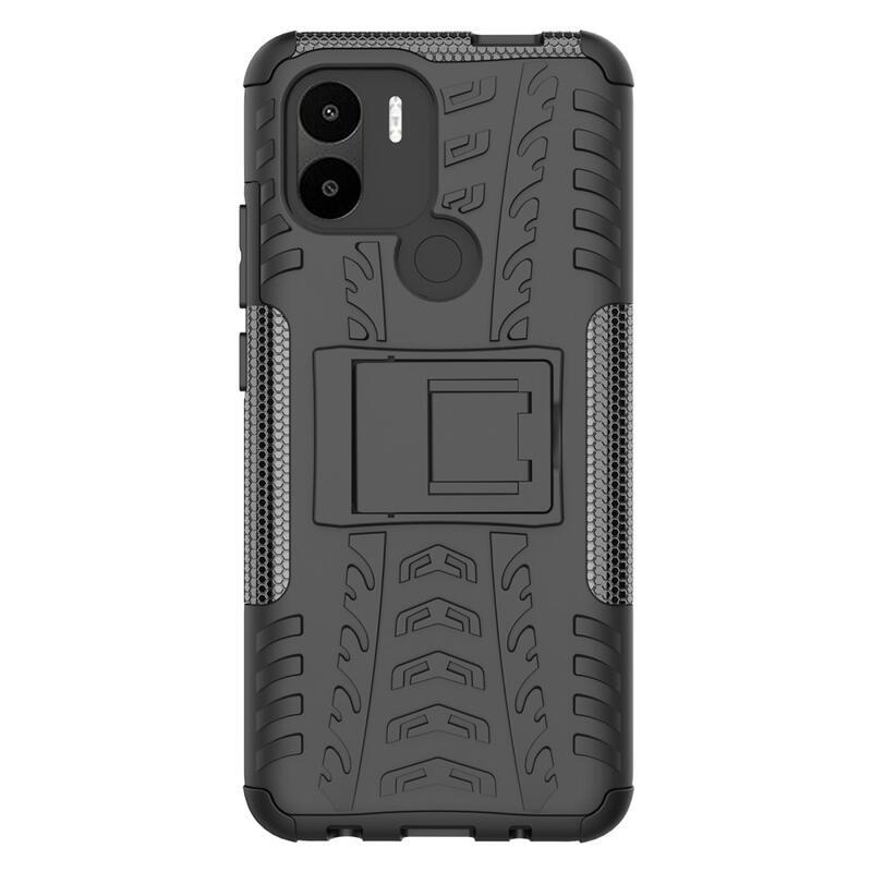 Kick tartós hibrid borítás Xiaomi Redmi A1+/A2+ készülékhez - fekete