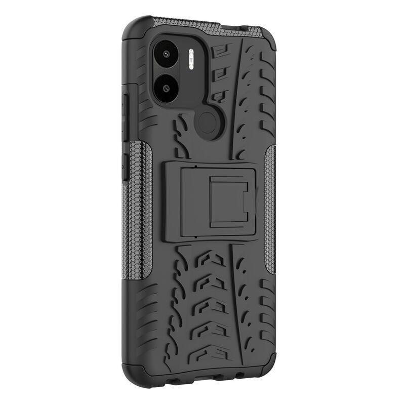 Kick tartós hibrid borítás Xiaomi Redmi A1+/A2+ készülékhez - fekete