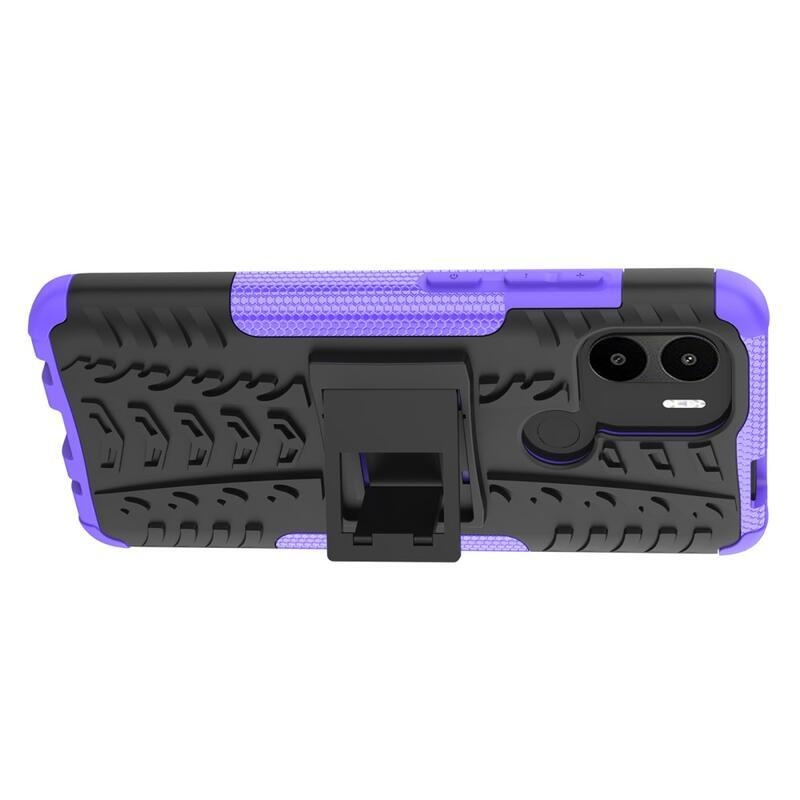 Kick tartós hibrid borítás Xiaomi Redmi A1+/A2+ készülékhez - lila