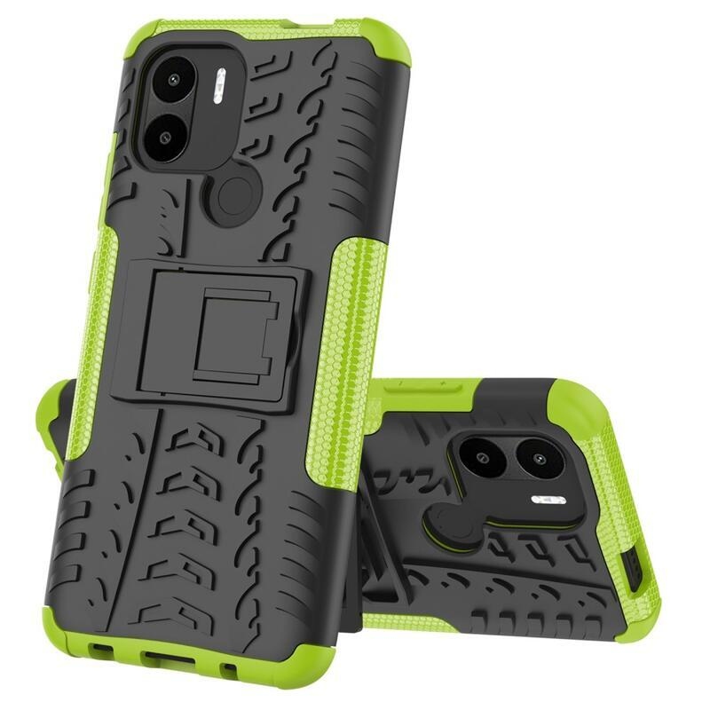 Kick tartós hibrid borítás Xiaomi Redmi A1+/A2+ készülékhez - zöld