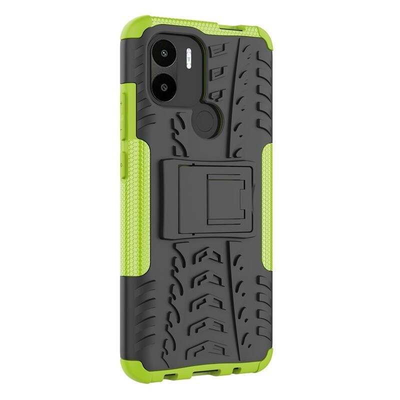 Kick tartós hibrid borítás Xiaomi Redmi A1+/A2+ készülékhez - zöld