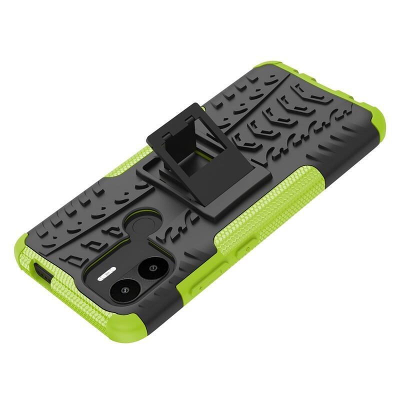 Kick tartós hibrid borítás Xiaomi Redmi A1+/A2+ készülékhez - zöld