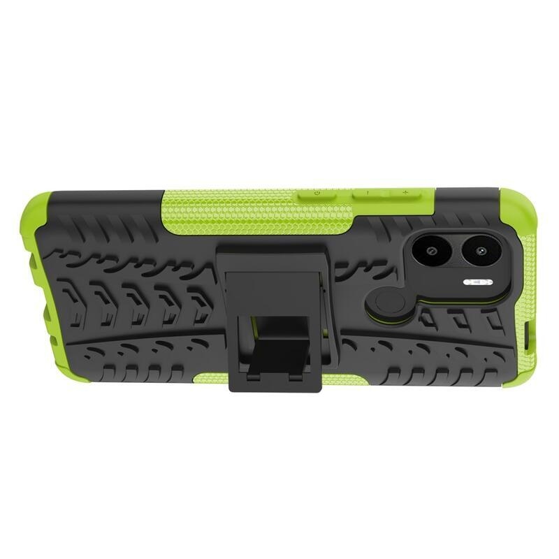 Kick tartós hibrid borítás Xiaomi Redmi A1+/A2+ készülékhez - zöld