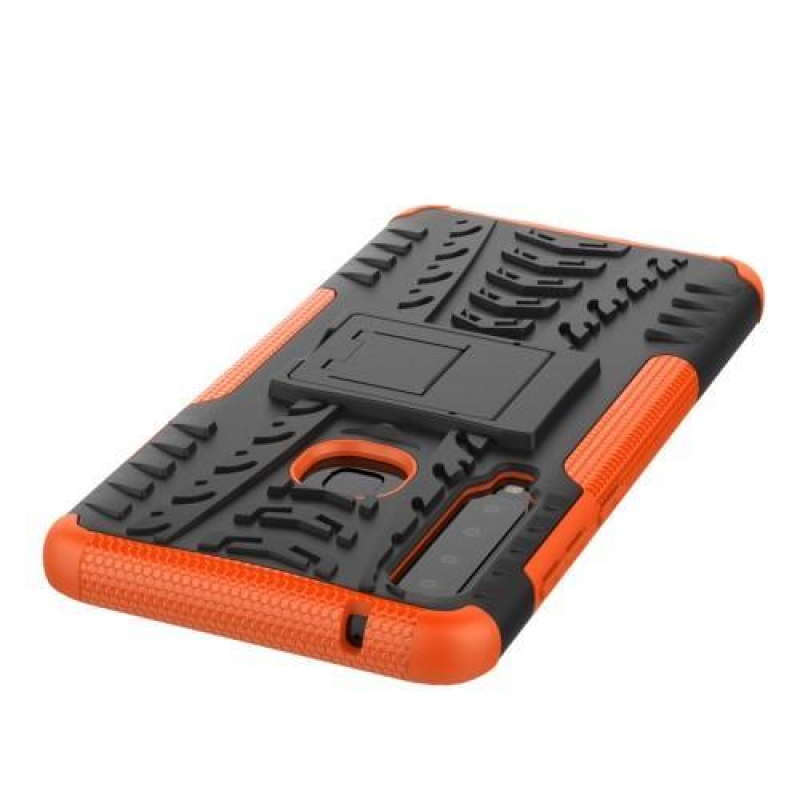 Kick tartós hibrid tok Samsung Galaxy A9 készülékhez - narancssárga