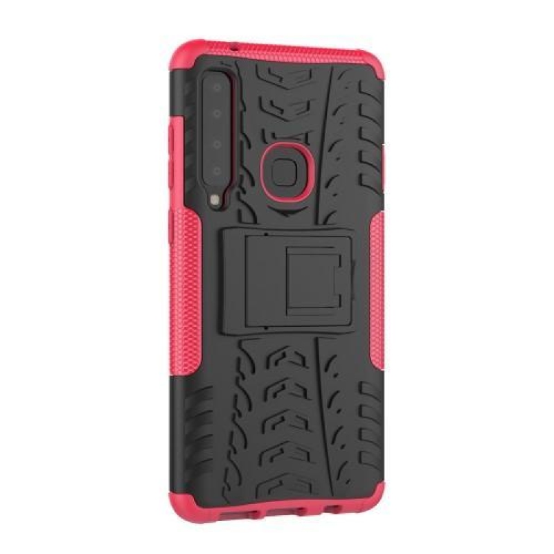 Rúgásálló hibrid tok Samsung Galaxy A9 készülékhez - rózsaszínű