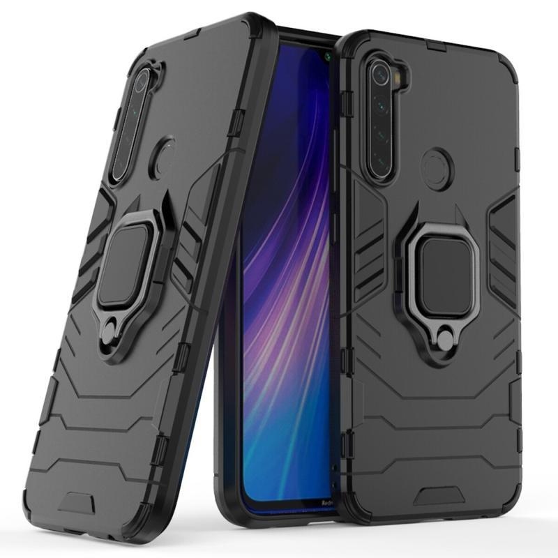 Guardy hibrid borító Xiaomi Redmi Note 8-hoz - fekete