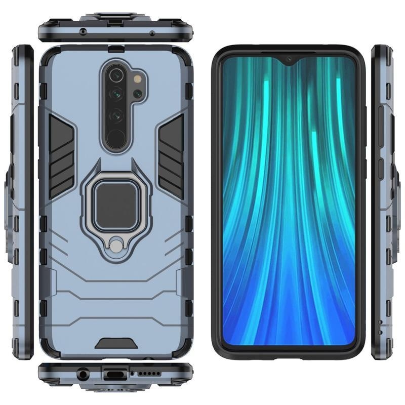 Guardy hibrid borító Xiaomi Redmi Note 8 Pro készülékhez - kék