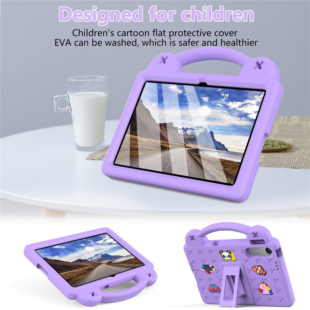 Kids strapabíró tok a Xiaomi Redmi Pad 2 9,7-es táblagéphez – lila