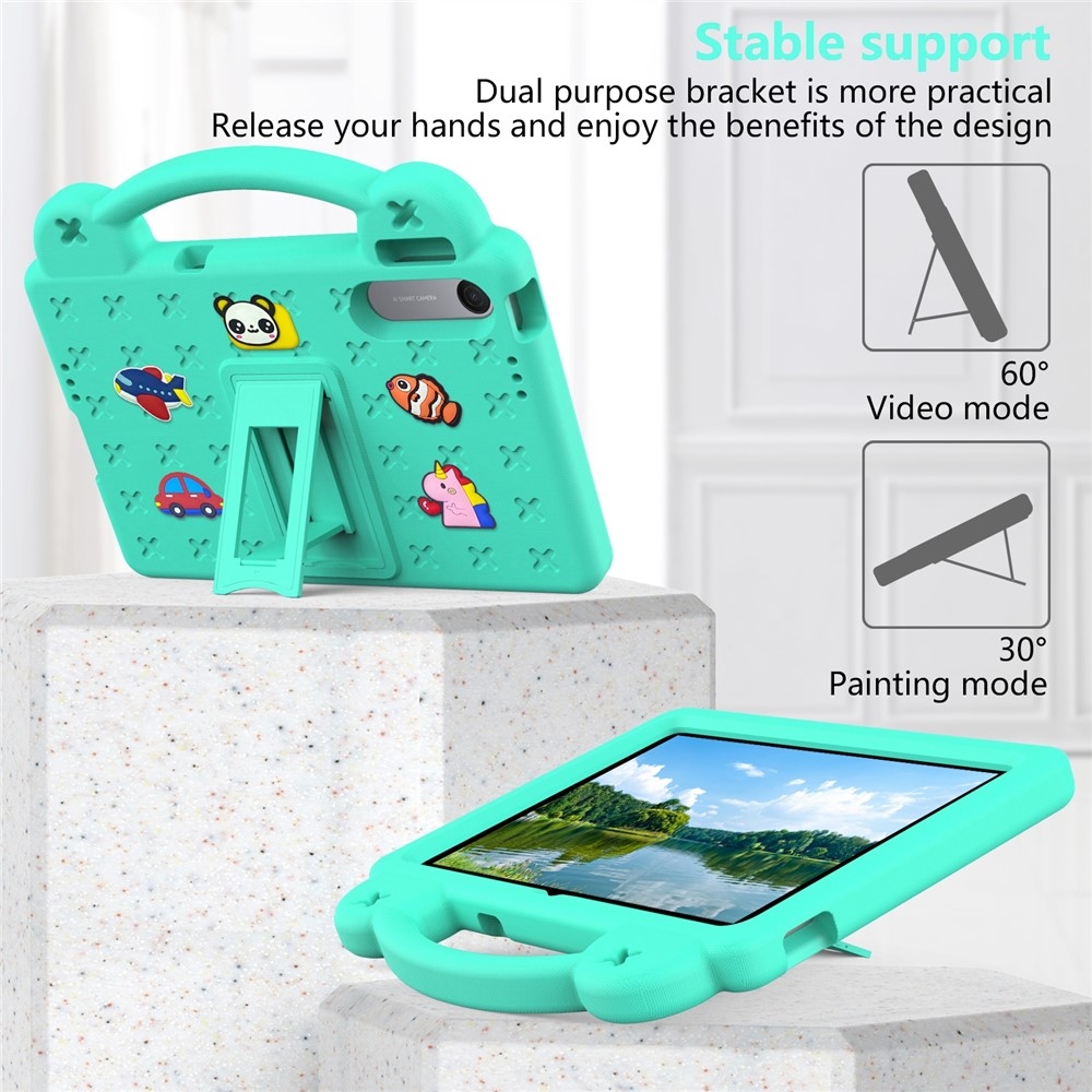 Kids strapabíró tok a Xiaomi Redmi Pad 2 9,7-es táblagéphez – zöld