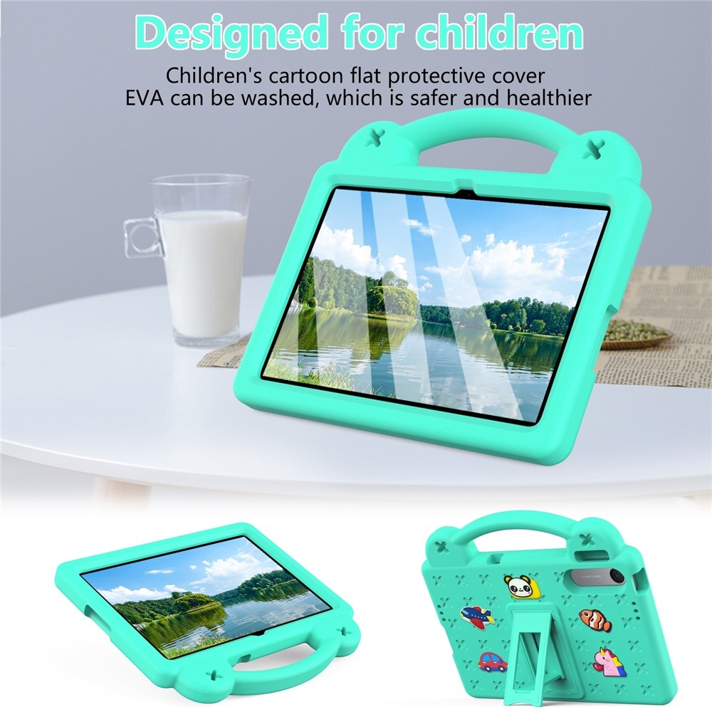 Kids strapabíró tok a Xiaomi Redmi Pad 2 9,7-es táblagéphez – zöld