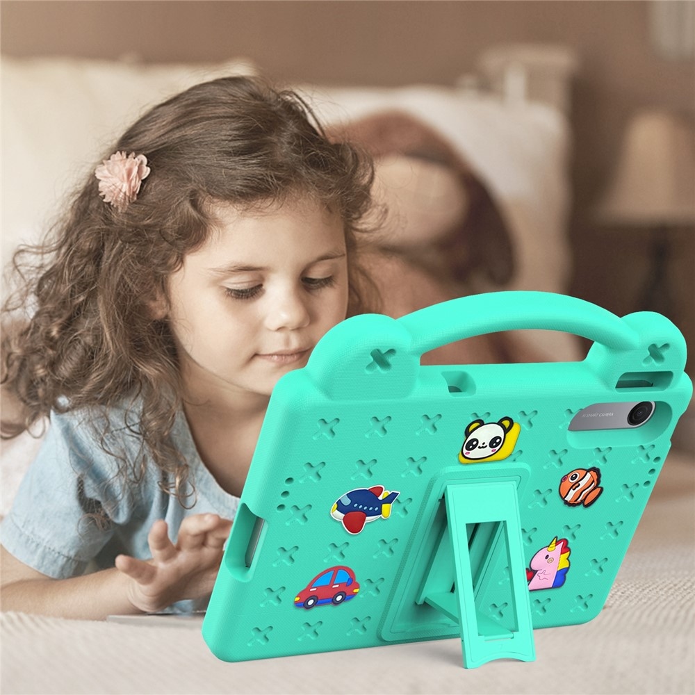Kids strapabíró tok a Xiaomi Redmi Pad 2 9,7-es táblagéphez – zöld