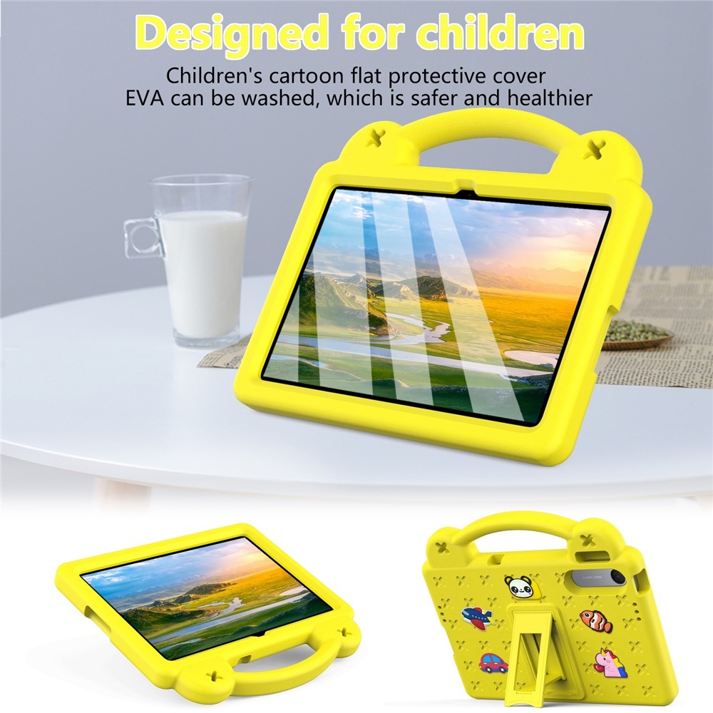 Kids strapabíró tok a Xiaomi Redmi Pad 2 9,7-es táblagéphez – sárga