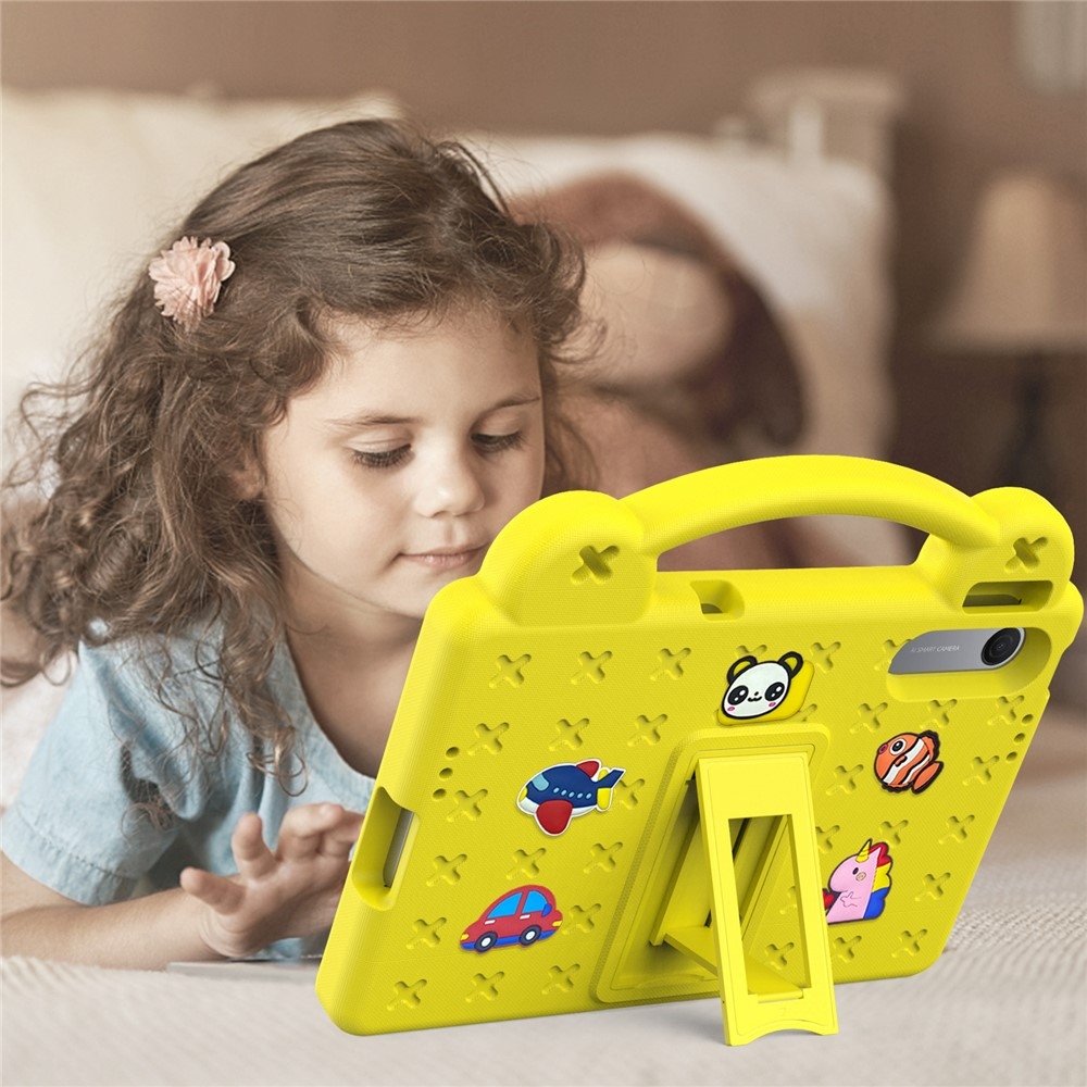 Kids strapabíró tok a Xiaomi Redmi Pad 2 9,7-es táblagéphez – sárga