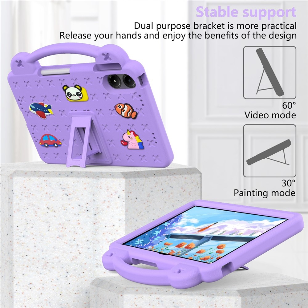 Gyerekek tartós tok Xiaomi Redmi Pad 2 Pro tablethez - lila